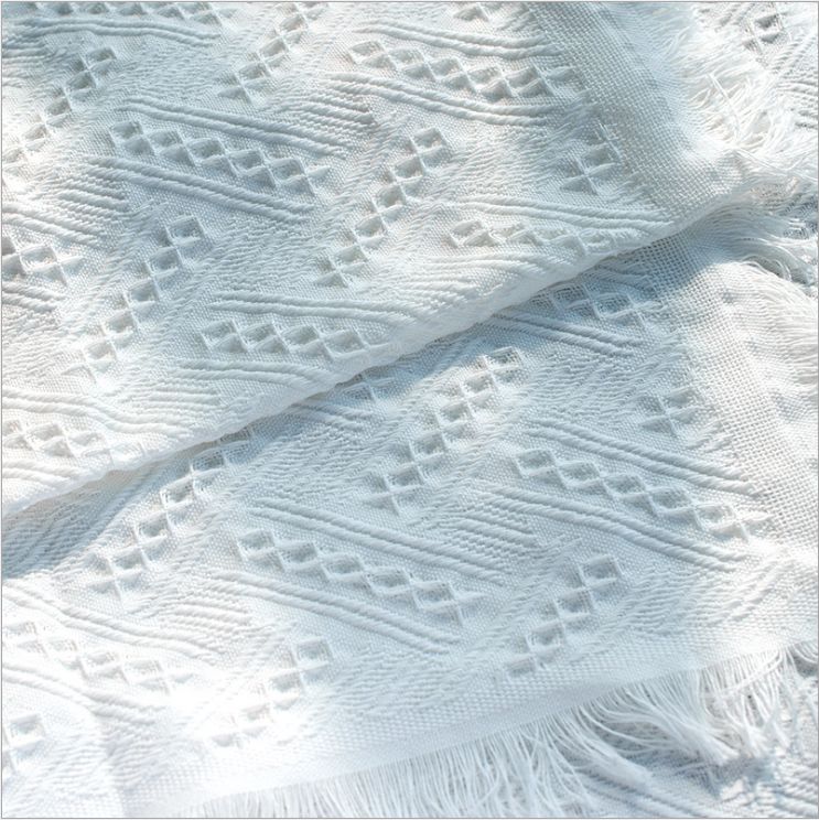 Nordic INS weiße Tischdecke, staubdicht, für Couchtische, Nachttische und Schreibtische